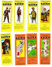 SEGNALIBRI FILA - MASCHERE, ARMATURE, PIRATI - SCEGLIERE IL SOGGETTO !