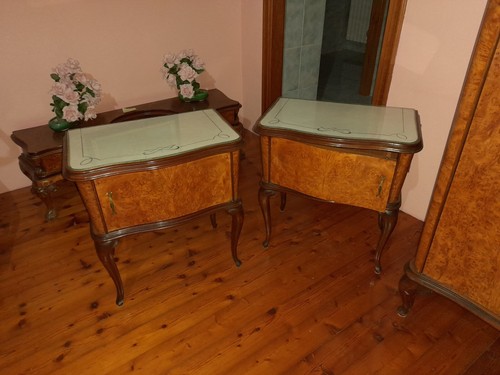 Coppia comodini chippendale - comodini,