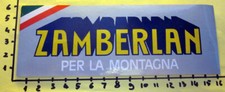 ZAMBERLAN PER LA MONTAGNA     ADESIVO   STICKER VINTAGE NEW ORIGINAL