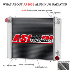 3-Rangées Radiateur Pour
