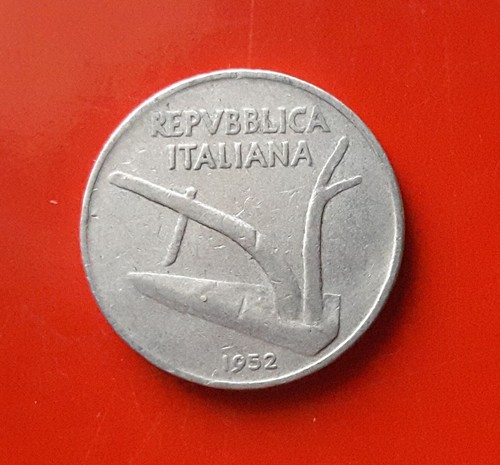 Lire 1952 errore senza - 10,
