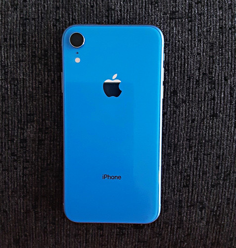 Apple iphone blue - apple, xr