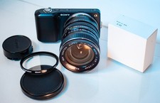 Sony E-mount adattato