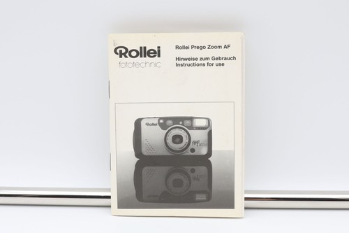 Manuale istruzioni rollei - di,