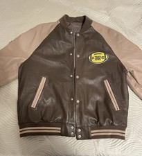 Giacca college marrone (pelle)