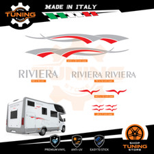 Kit adesivi camper riviera - adesivi,
