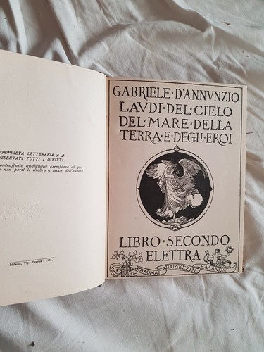 Annunzio laudi del cielo - d'annunzio,