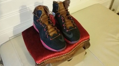 Nike air lebron ext denim - x,