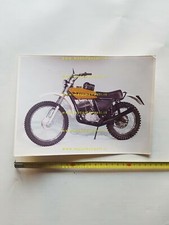 Ancillotti Scarab 125 C Regolarità 1973 foto stampa originale moto no depliant 