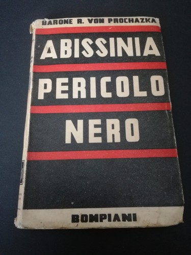 Libro abissinia pericolo nero - libro,