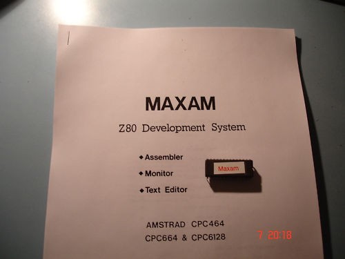 Maxam rom per amstrad - maxam,