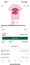 T-shirt Supreme GOODENOUGH