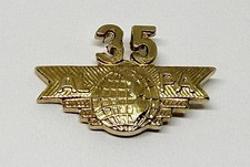 Spilla da bavero socio 35 anni