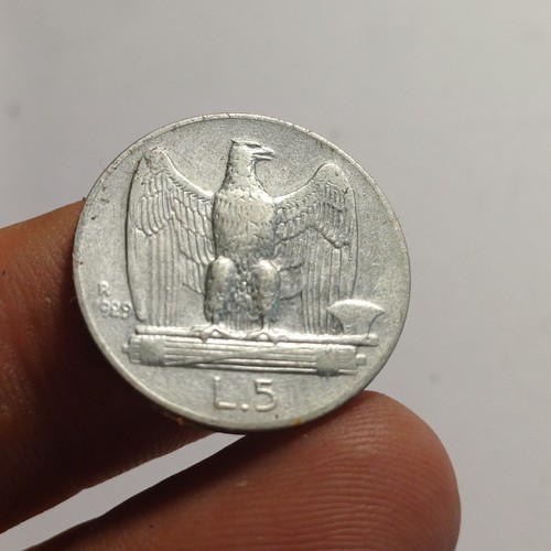 Argento 835 italia 5 lire - 835,