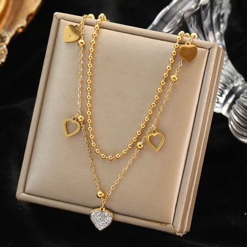 Collana acciaio inox a - acciaio,