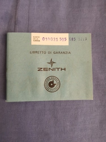 Zenith garanzia warrantee - zenith,