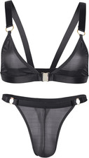 Set Reggiseno E Slip Da Uomo