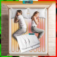 Scaldaletto Matrimoniale Scaldasonno Copri Materasso Caldo Elettrico  160 x 140