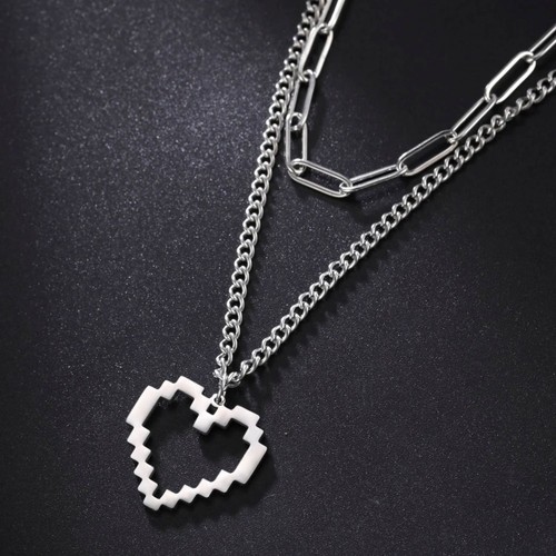 Collana doppio catena in - doppio,