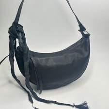 Tracolla in pelle con