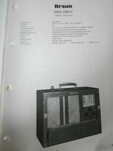 Schema elettrico radio marrone