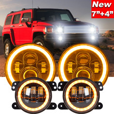 7" Inch LED Halo DRL