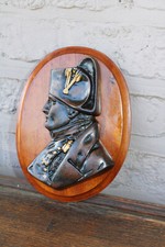 Antica targa da parete in