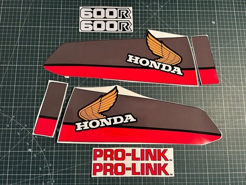 Honda xlr 600 neri adesivi - xlr, 83