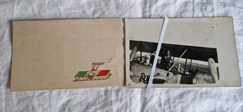 Antica cartolina militare foto - antica,