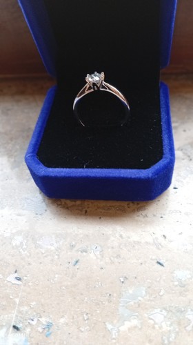 Solitario moissanite - solitario, in