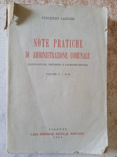 Note pratiche - , di