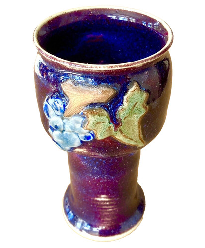 Calice gotico ceramica - , viola