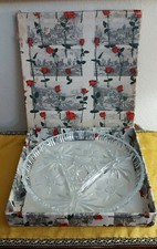  Antipastiera in vetro inciso