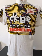 maglia anni 90 ciclismo originale vintage team ciclone michelin tg XL