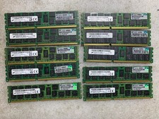 STOCK N.10 PEZZI RAM 16GB DDR3 10600R SERVER NO TEST