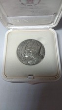 Medaglia Papale Francesco Argento 925 Canonizzazione Giovanni XXlll E Paolo Il 
