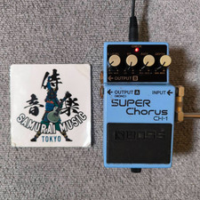 Pedale per chitarra effetto super chorus BOSS CH-1 spedizione prodotto usato ...
