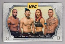 2018 TOPPS MUSEUM COLLECTION UFC SCATOLA SIGILLATA IN FABBRICA HOBBY **2 AUTO/1 MEM**