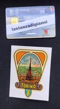 TORINO souvenir DECALCOMANIA