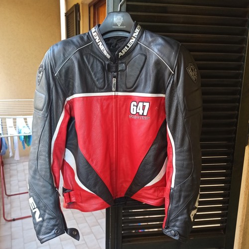 Giacca moto pelle usata - moto,