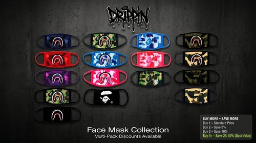 Bape shark mask bathing ape - shark,