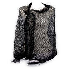 Stola nera donna elegante