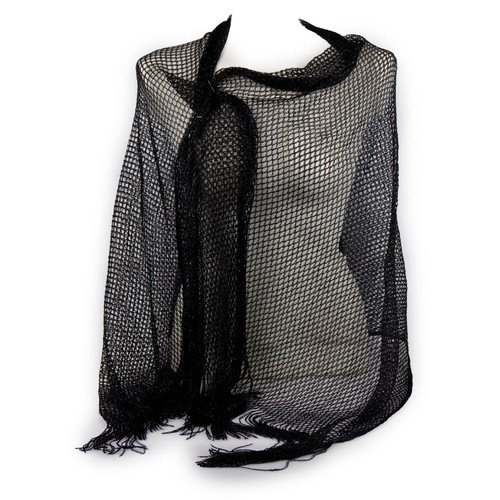 Stola nera donna elegante