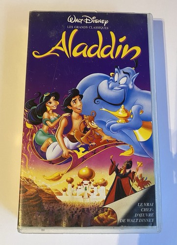 Aladdin vhs secam 1662 - vhs,