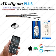 SHELLY UNI PLUS 2 canali WIFI