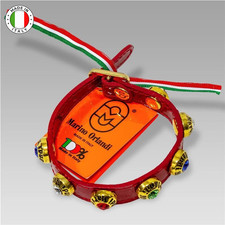 Marino Orlandi Swarovski Bracciali Rossi Regolabili Borsetta Accessorio Designer