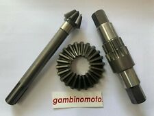 COPPIA CONICA PASBO G31 G41 SICILZAPPA K31 K41 DENTI PIGNONE 7 COR.22 + ALBERO