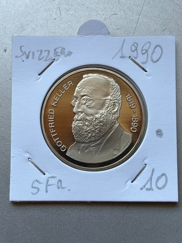 Svizzera franchi 1990 fdc - 5,