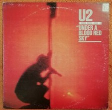 1209 LP U2 - LIVE, UNDER A BLOOD RED SKY 1983 IMA 3 ITALY BUONO  CVCC