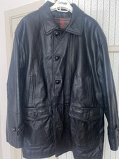 giacca pelle uomo vintage